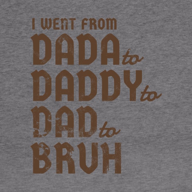 i went from Dada to Daddyto  Dad to Bruh by SUMAMARU